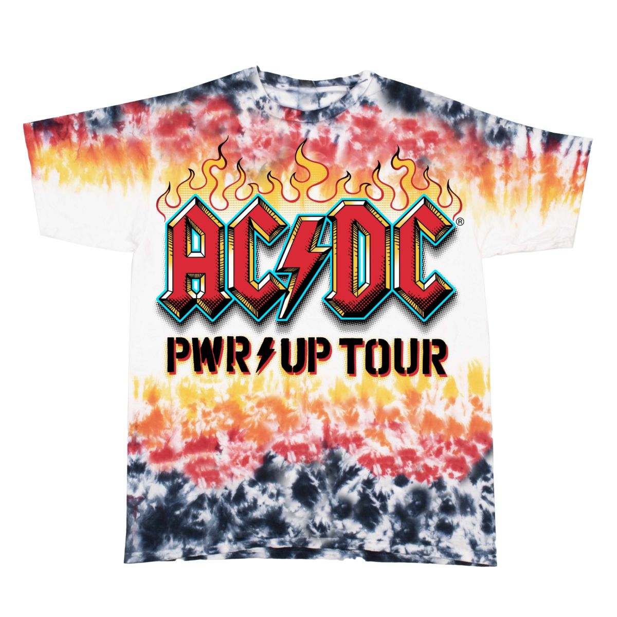 Tie Dye PWR UP Tour Tee